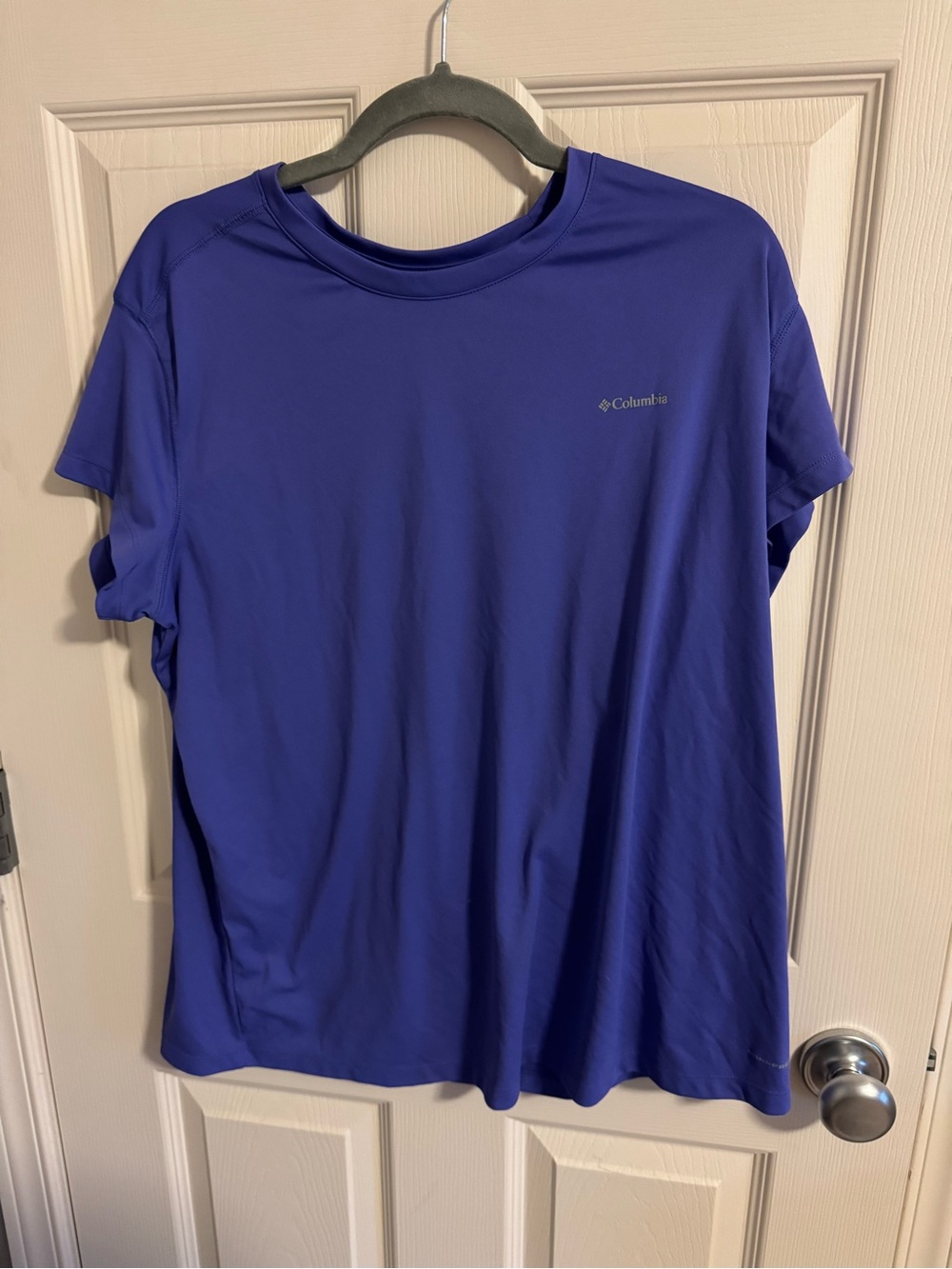 Columbia Women’s Short-Sleeve Active Tee in Purple